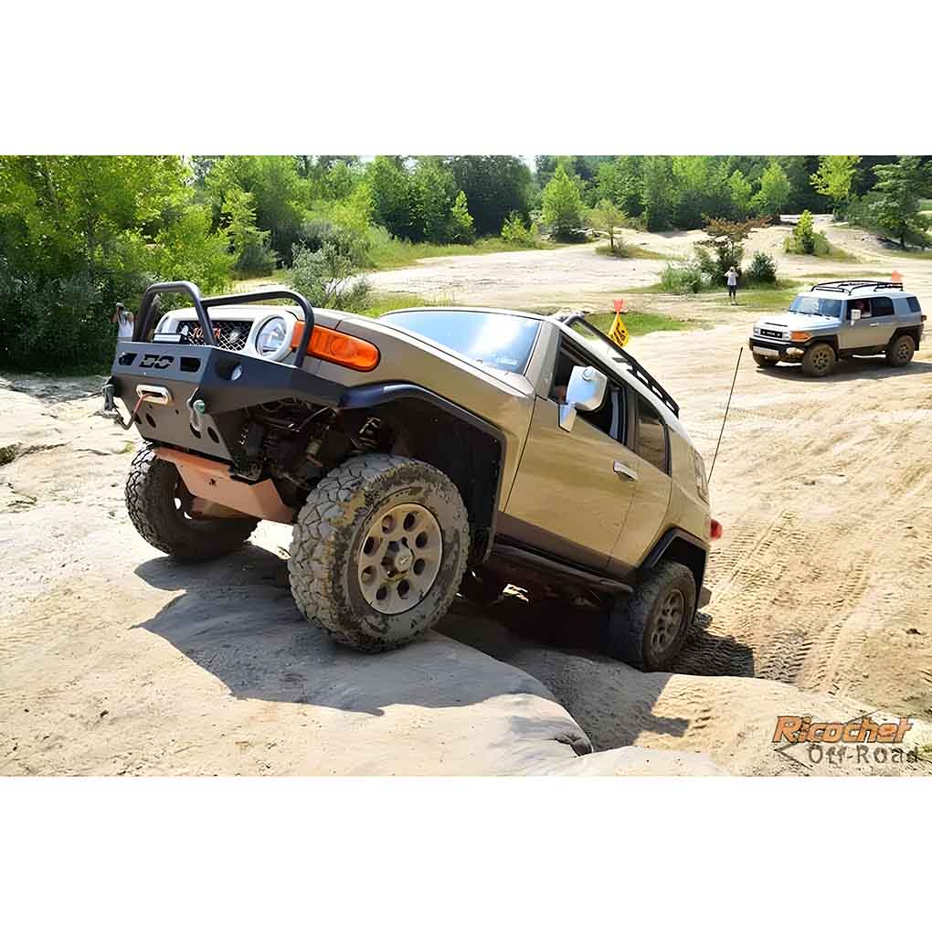 Toyota FJ Cruiser Ricochet 9-Piece Complete Aluminum Armor Kit