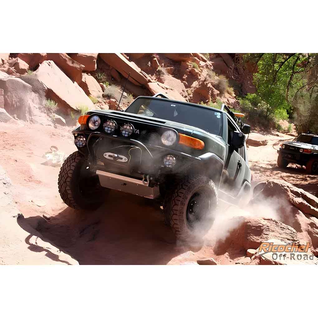 Toyota FJ Cruiser Ricochet 9-Piece Complete Aluminum Armor Kit