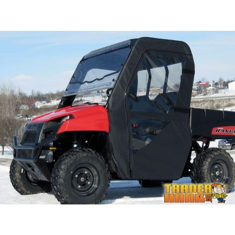 2010-2013 Mid Size Polaris Ranger 500 Full Enclosure with Folding Hard Windshield | UTV ACCESSORIES - Free Shipping
