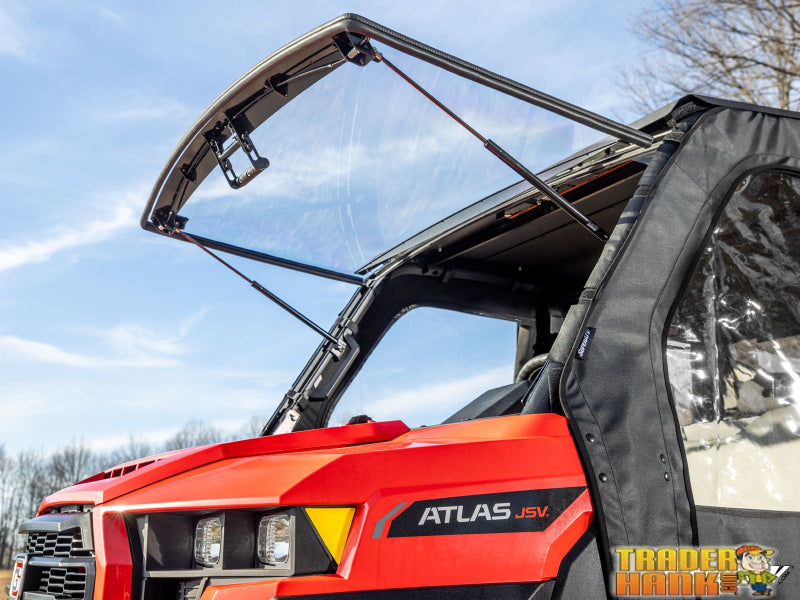 Gravely Atlas JSV Scratch-Resistant Flip Windshield | Free shipping