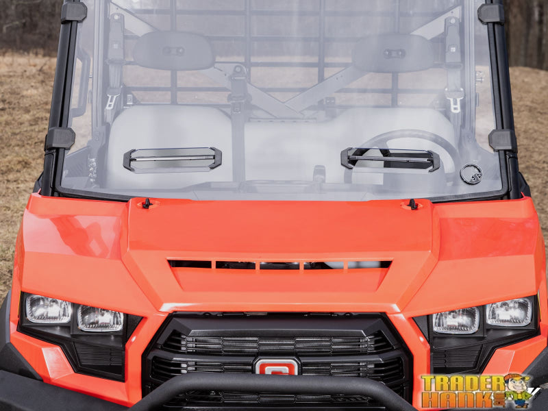 Gravely Atlas JSV Vented Full Windshield | UTV Accessories - Free shipping