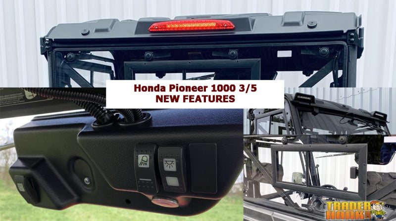 HardCabs Honda Pioneer 1000-3 1000-5 Full Cab Enclosure 2016-2022 | Free shipping