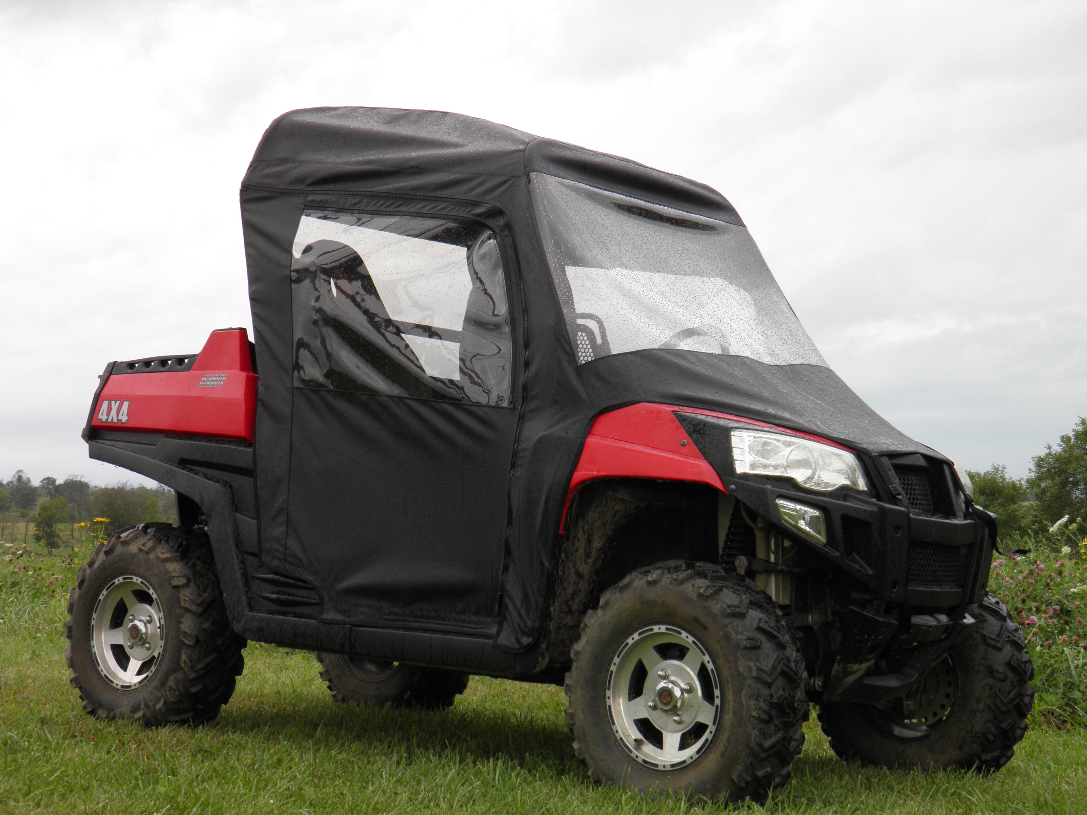 HiSun 800 - Full Cab Enclosure with Vinyl Windshield