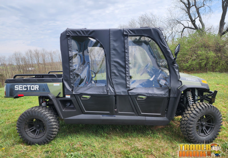 HiSun Sector 1000 Crew - Door/Rear Window Combo | UTV Accessories - Free shipping