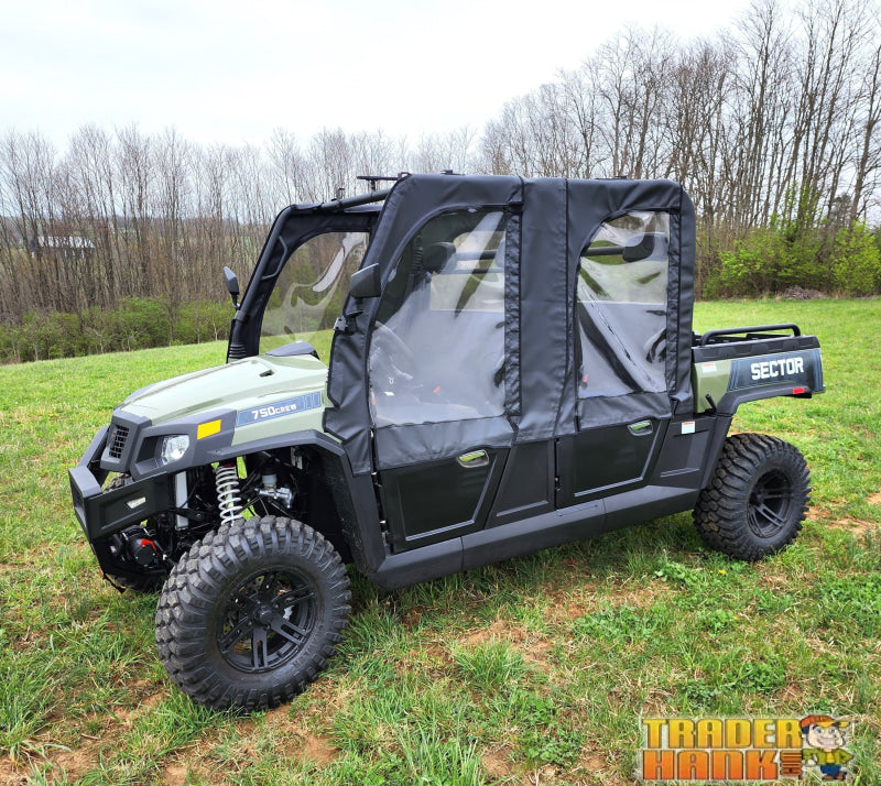 HiSun Sector 1000 Crew - Soft Upper Doors | UTV Accessories - Free shipping