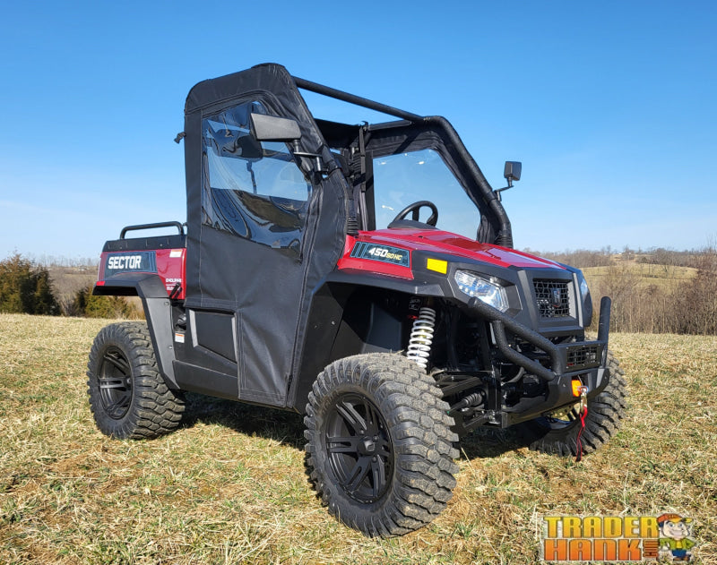 HiSun Sector 450 - Door/Rear Window Combo | UTV Accessories - Free shipping