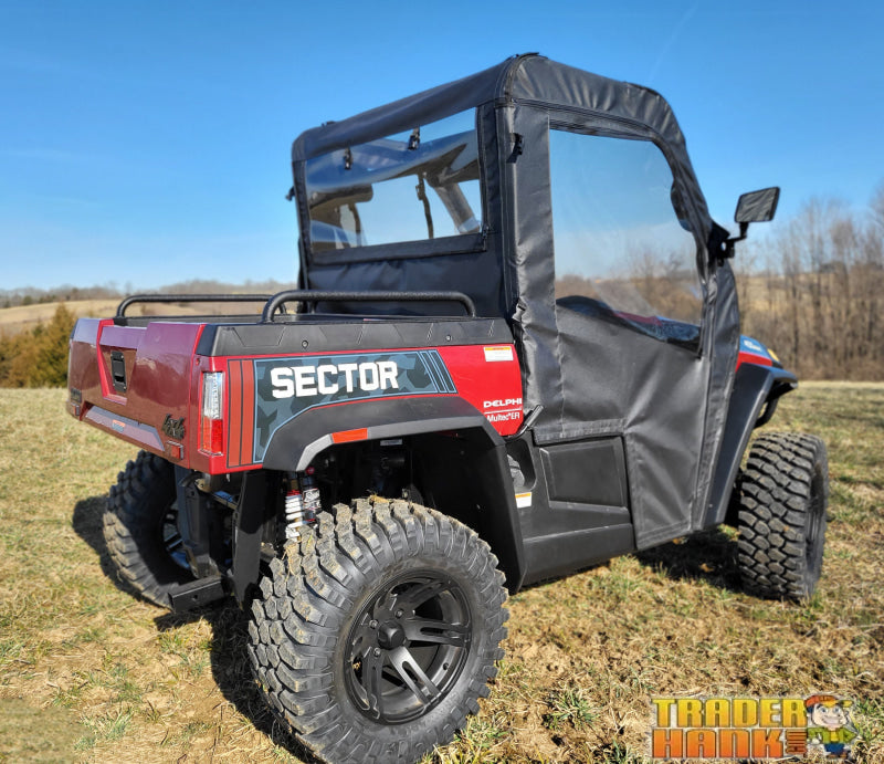 HiSun Sector 450 - Door/Rear Window Combo | UTV Accessories - Free shipping