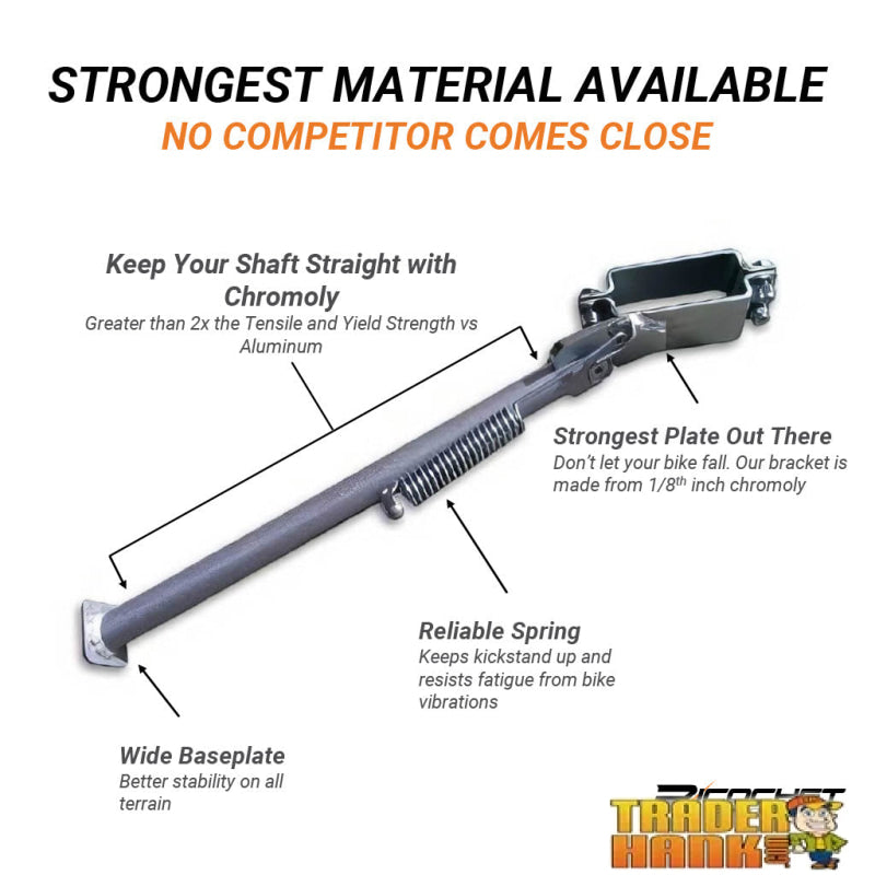 Honda CR80 Expert Ricochet Clamp-On Kick Stand | Free shipping