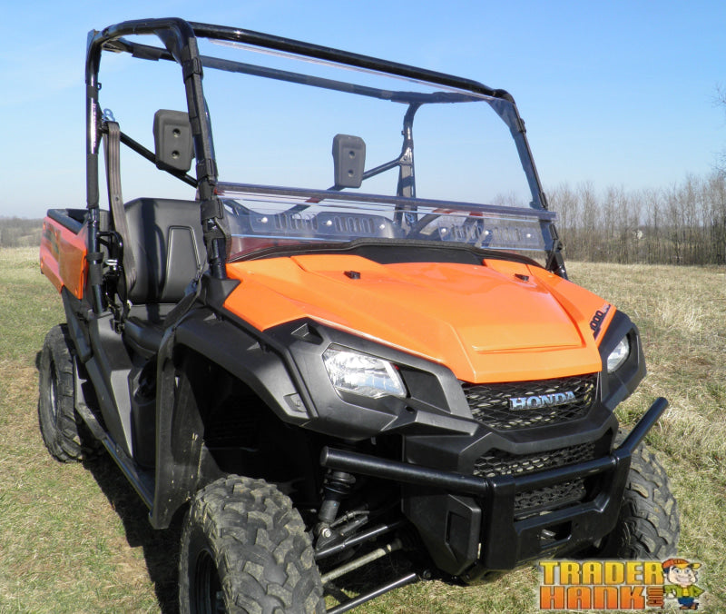 Honda Pioneer 1000/1000-5/1000-6 - 2 Pc Scratch-Resistant Windshield | UTV Accessories - Free shipping