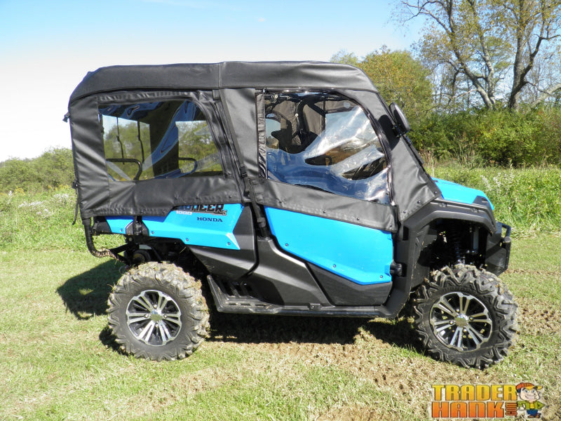 Honda Pioneer 1000-5 - Full Cab Enclosure for Hard Windshield (Upper Doors/Rear Panel/Soft Top) | UTV Accessories - Free shipping