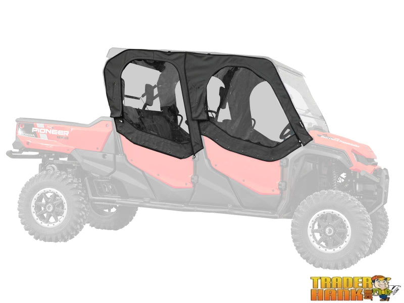 Honda Pioneer 1000-6 Primal Soft Cab Enclosure Upper Doors | UTV Accessories - Free shipping
