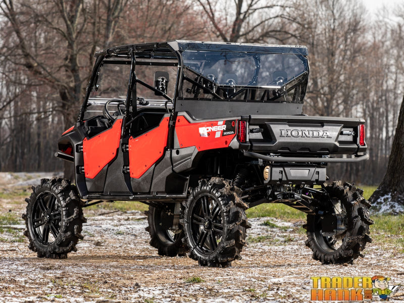 Honda Pioneer 1000-6 Rear Windshield | UTV Accessories - Free shipping