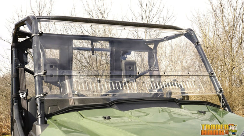 Honda Pioneer 1000 5 Seat Aero-Vent Polycarbonate Windshield | Utv Accessories - Free Shipping