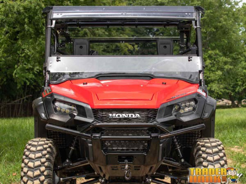 Honda Pioneer 1000 Scratch-Resistant 3-in-1 Windshield | UTV Accessories - Free shipping