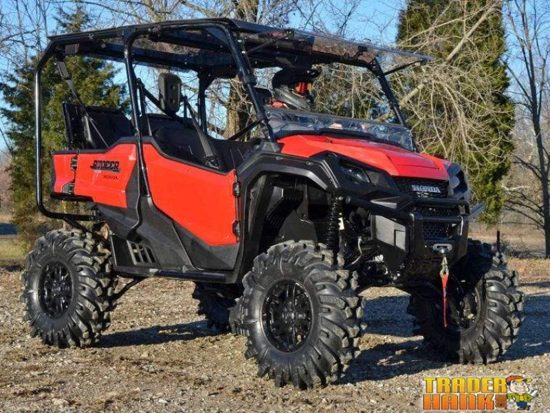 Honda Pioneer 1000 Scratch Resistant Flip Windshield | SUPER ATV WINDSHIELDS - Free Shipping