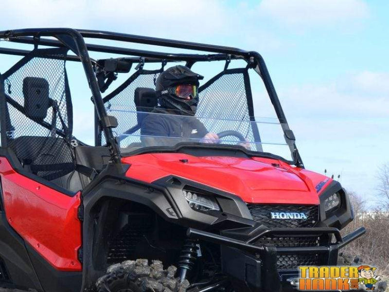 Honda Pioneer 1000 Scratch Resistant Half Windshield | SUPER ATV WINDSHIELDS - Free Shipping
