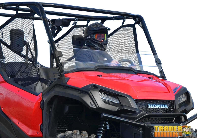 Honda Pioneer 1000 Scratch Resistant Half Windshield | Free shipping