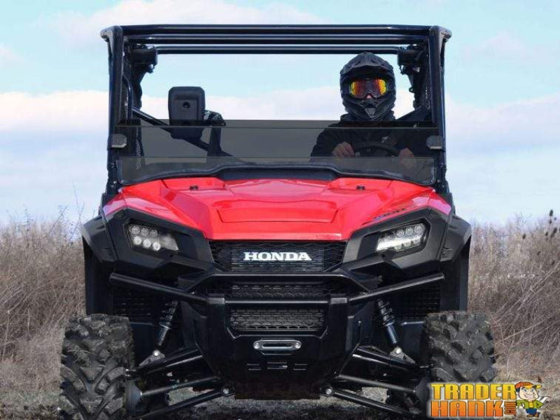 Honda Pioneer 1000 Scratch Resistant Half Windshield | Free shipping