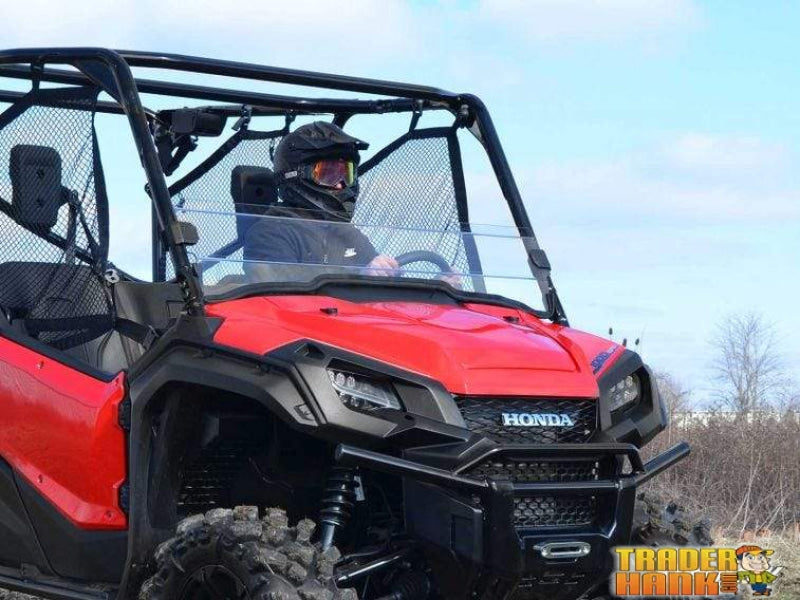 Honda Pioneer 1000 Scratch Resistant Half Windshield | SUPER ATV WINDSHIELDS - Free Shipping