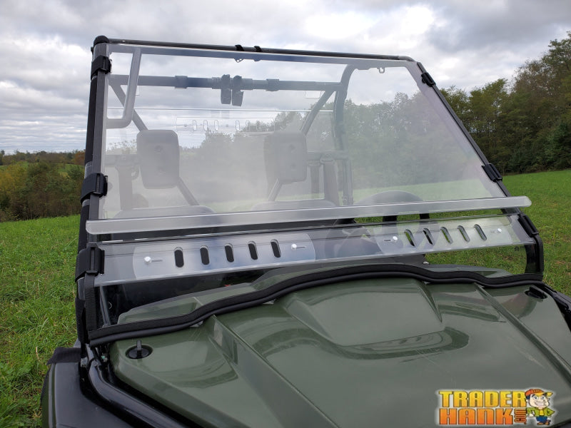 Honda Pioneer 500 - 2 Pc Windshield with Vent Clamp and Hard Coat Options | UTV Accessories - Free shipping