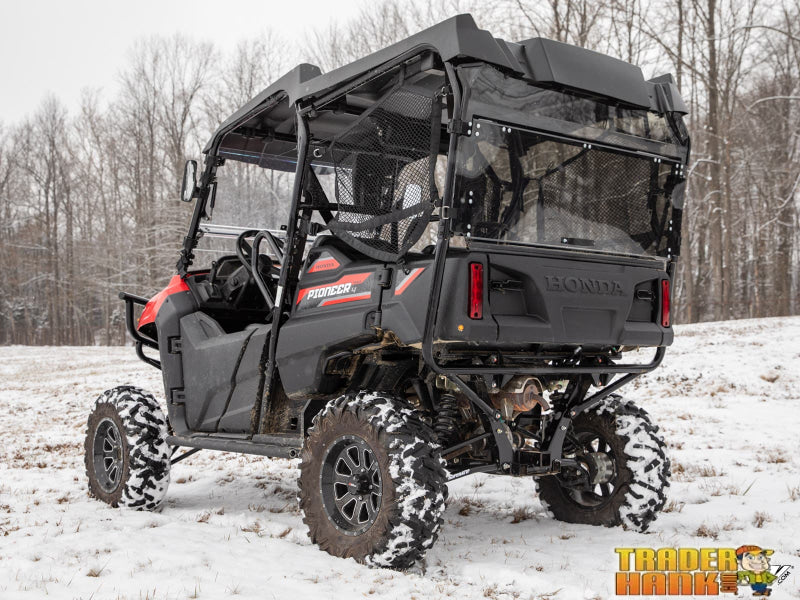 Honda Pioneer 700-4 Rear Windshield | UTV Accessories - Free shipping