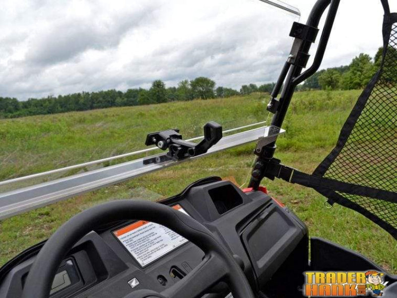 Honda Pioneer 700 Scratch Resistant Flip Windshield | SUPER ATV WINDSHIELDS - Free Shipping