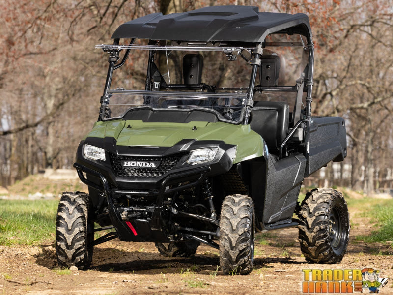 Honda Pioneer 700 Scratch Resistant Flip Windshield | Free shipping