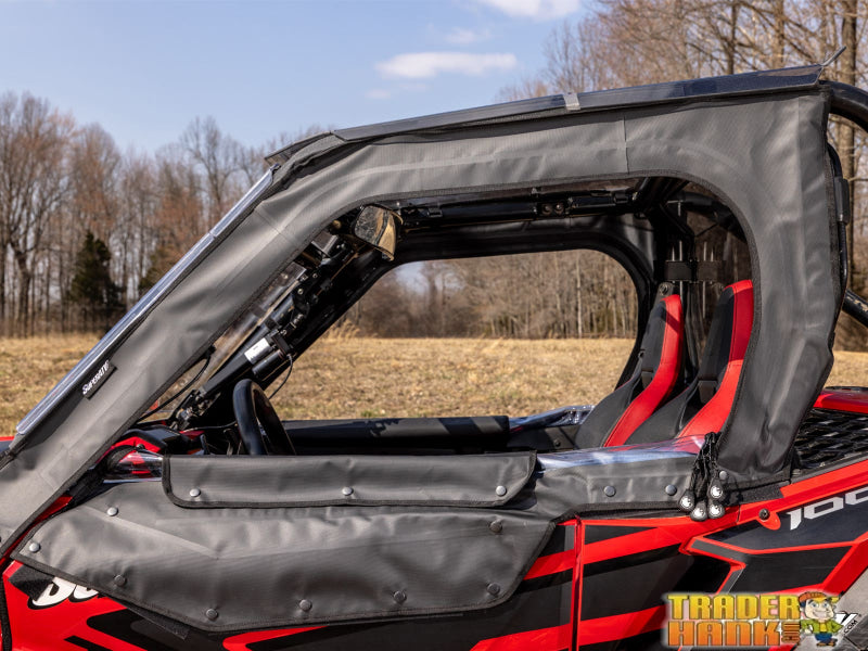 Honda Talon 1000 Primal Soft Cab Enclosure Upper Doors | UTV Accessories - Free shipping