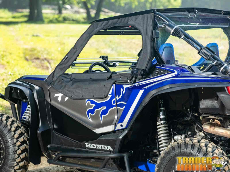 Honda Talon 1000 Primal Soft Cab Enclosure Upper Doors | UTV Accessories - Free shipping