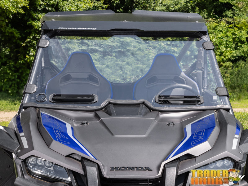 Honda Talon 1000 Scratch-Resistant Vented Full Windshield | Free shipping
