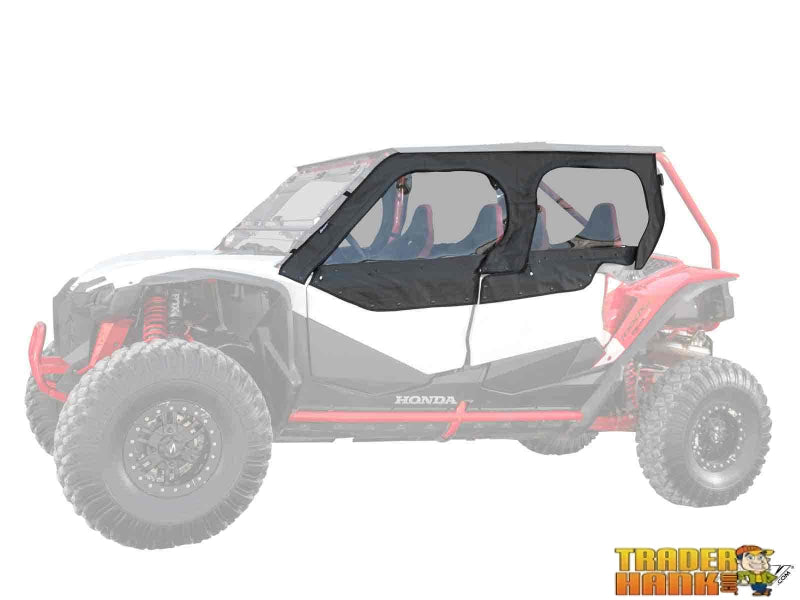Honda Talon 1000X-4 Primal Soft Cab Enclosure Upper Doors | UTV Accessories - Free shipping