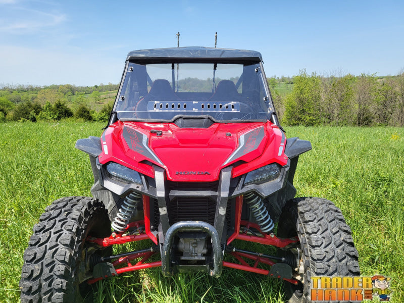 Honda Talon 2-Seater - 1 Pc Windshield w/Vent Clamp and Hard Coat Options | UTV Accessories - Free shipping
