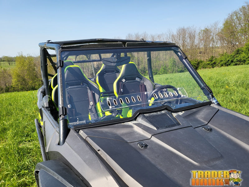 Honda Talon 4-Seater - 1 Pc Windshield w/Vent Clamp and Hard Coat Options | UTV Accessories - Free shipping