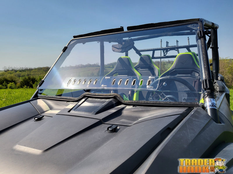 Honda Talon 4-Seater - 1 Pc Windshield w/Vent Clamp and Hard Coat Options | UTV Accessories - Free shipping