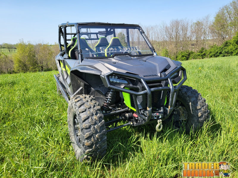Honda Talon 4-Seater - 1 Pc Windshield w/Vent Clamp and Hard Coat Options | UTV Accessories - Free shipping