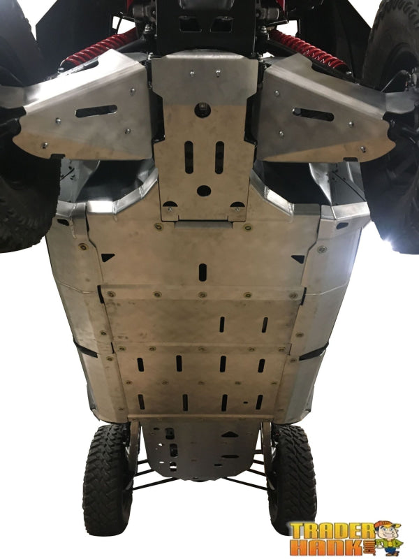 Honda Talon X-4 Ricochet 12-Piece Complete Skid Plate Set in Aluminum or 1/2 UHMW | Ricochet Skid Plates - Free shipping