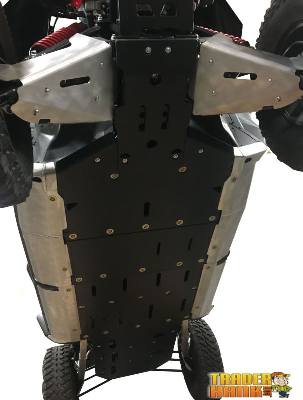 Honda Talon X-4 Ricochet 12-Piece Complete Skid Plate Set in Aluminum or 1/2 UHMW | Ricochet Skid Plates - Free shipping