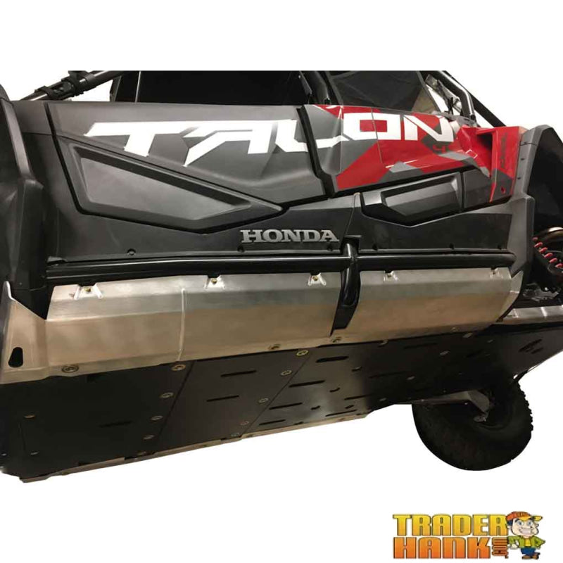 Honda Talon X-4 Ricochet 4-Piece Rock Slider Skid Plate Set | Free shipping