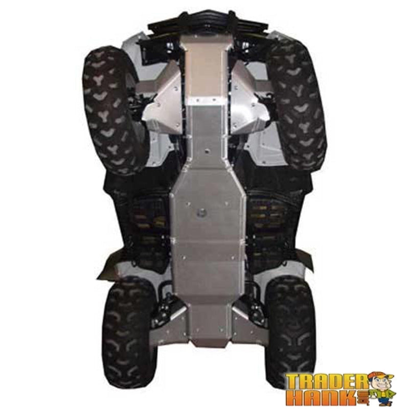 Honda TRX420 Fourtrax Rancher (I.R.S) Ricochet 9-Piece Complete Aluminum Skid Plate Set | Free shipping