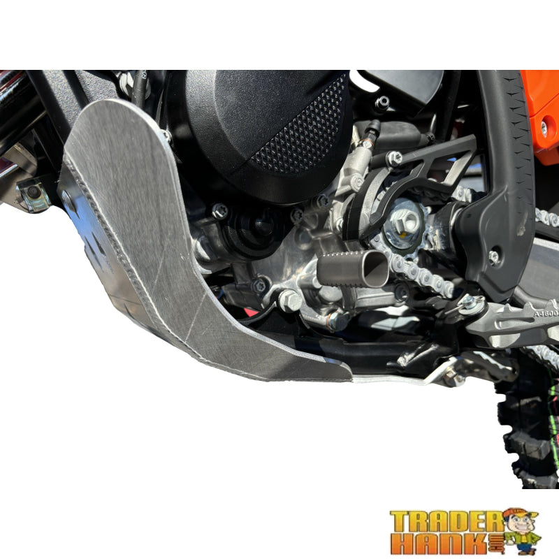 Husqvarna TE125 & TC125 Ricochet Aluminum Skid Plate | Free shipping