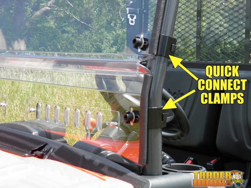 Intimidator GC1K 6-Seater - 1 Pc Windshield with Vent Clamp and Hard Coat Options | UTV Accessories - Free shipping