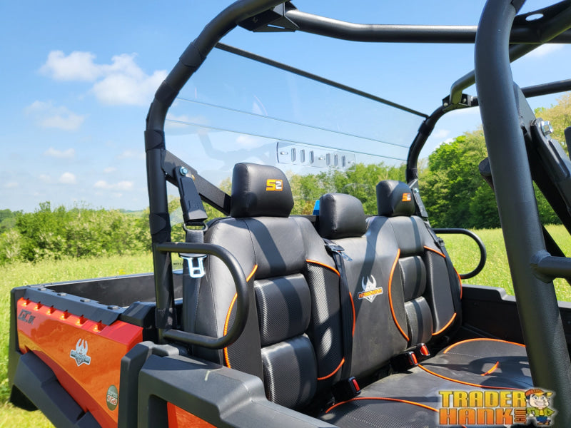 Intimidator GC1K 6-Seater - Lexan Back Panel w/Clamp and Vent Options | UTV Accessories - Free shipping