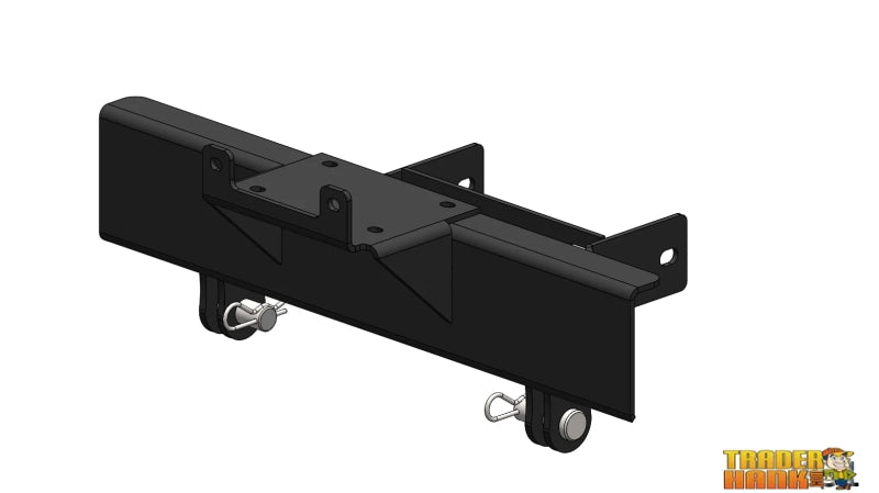 John Deere Gator 6x4 - 66 Inch Eagle Straight Blade Snow Plow Kit 1993-2014 | Free shipping