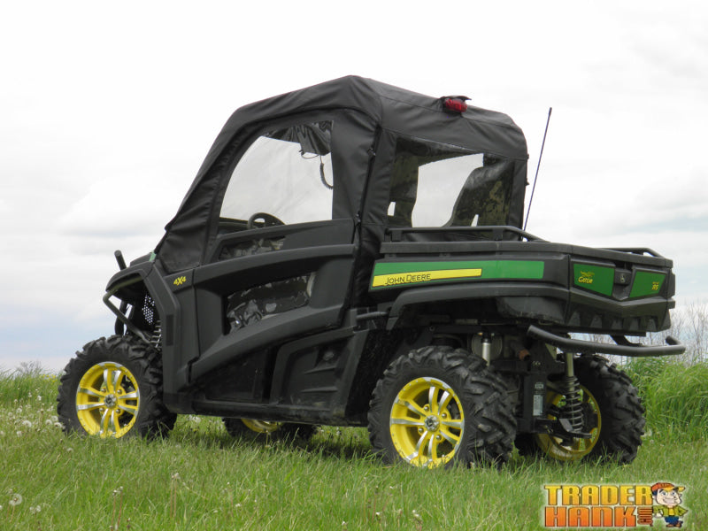 John Deere Gator 850i/860i - Full Cab Enclosure for Hard Windshield w/Lower Door Insert Option (Half Doors) | UTV Accessories - Free