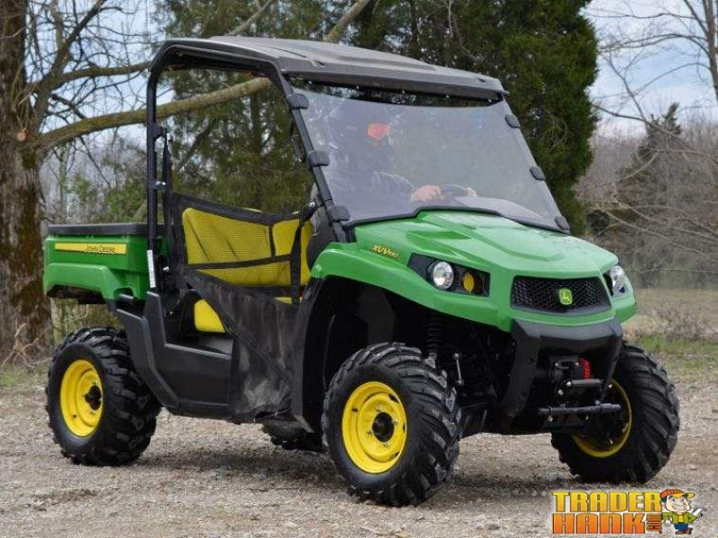 John Deere Gator XUV Full Windshield - Scratch Resistant | SUPER ATV WINDSHIELDS - Free Shipping