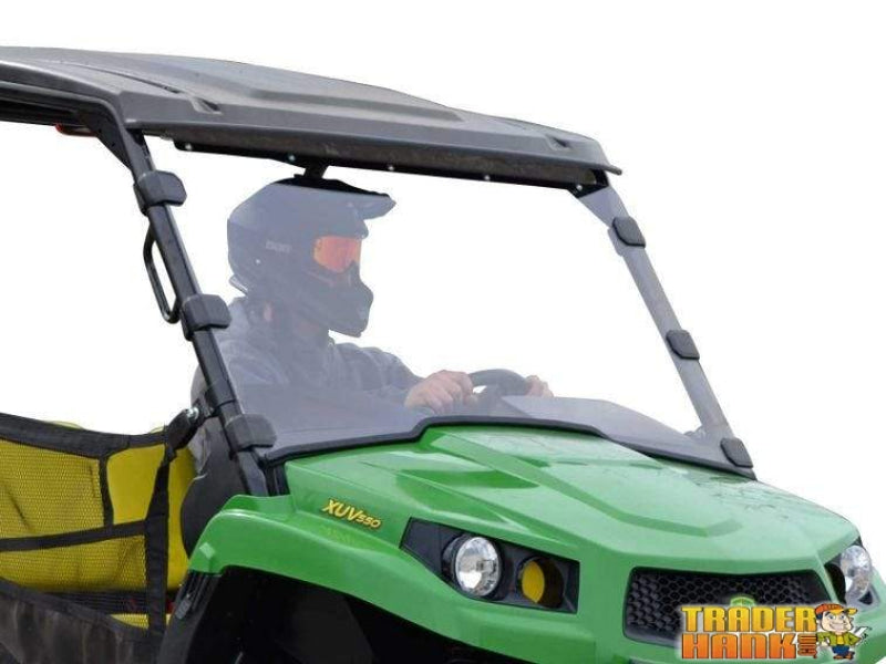 John Deere Gator XUV Full Windshield - Scratch Resistant | SUPER ATV WINDSHIELDS - Free Shipping