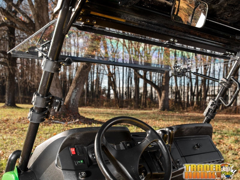 John Deere Gator XUV560 Scratch-Resistant Flip Windshield | UTV Accessories - Free shipping