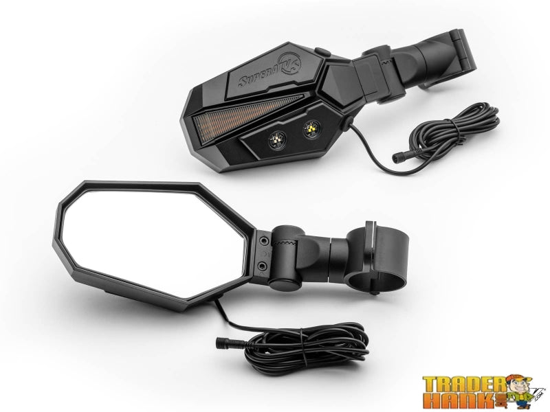 Kawasaki Lighted Side-View Mirrors | UTV Accessories - Free shipping