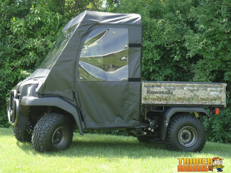 Kawasaki Mule 3000/3010 - Full Cab Enclosure with Vinyl Windshield | UTV Accessories - Free shipping