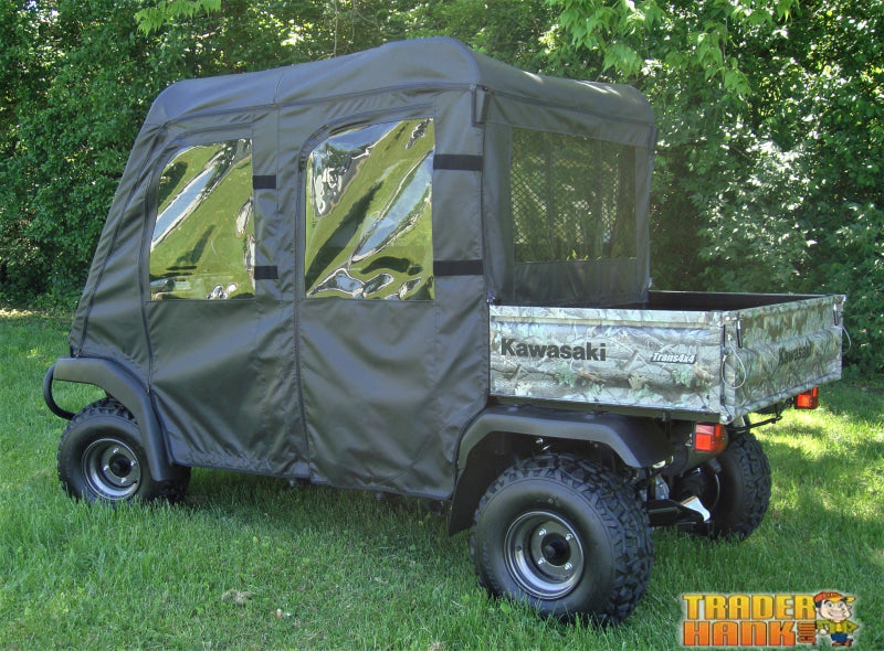 Kawasaki Mule 3000/3010 Trans - Full Cab Enclosure for Hard Windshield | UTV Accessories - Free shipping